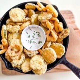 Fried Pickles & Peppers