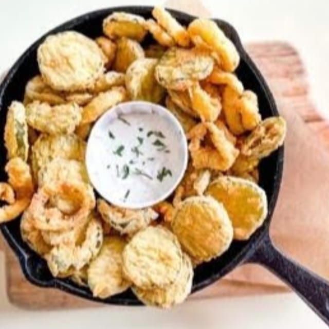 Fried Pickles & Peppers